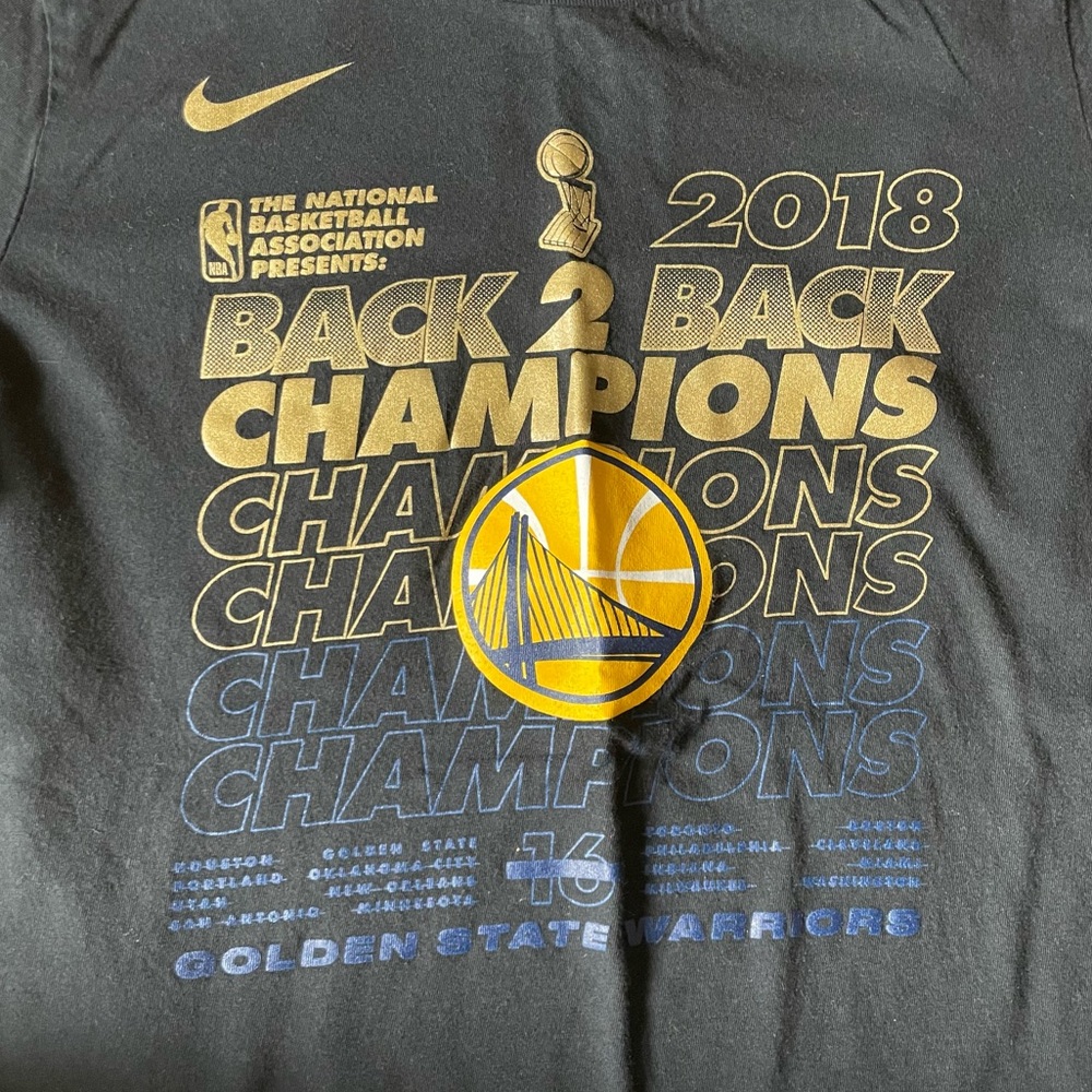 Nike Warriors 2018 Champions Youth Tee